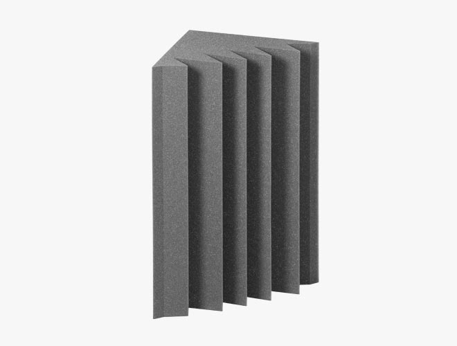 EZ Foam Bass Traps is designed for sound absorption at low frequencies.