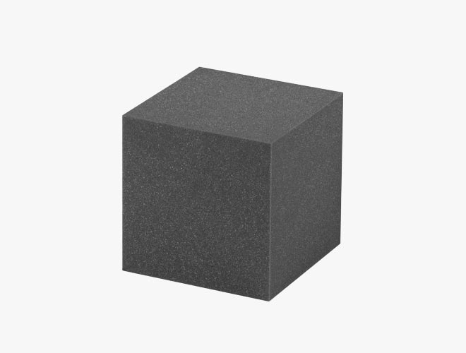El EZ Foam Cube es diseñado para ser colocado en esquinas de 90 grados junto a las trampas de graves EZ Foam Bass Trap.
